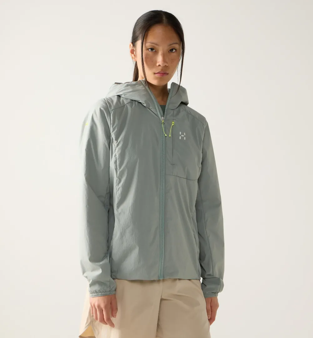 Haglofs - jacheta izolata - L.I.M Mimic Barrier Hood W - green - M