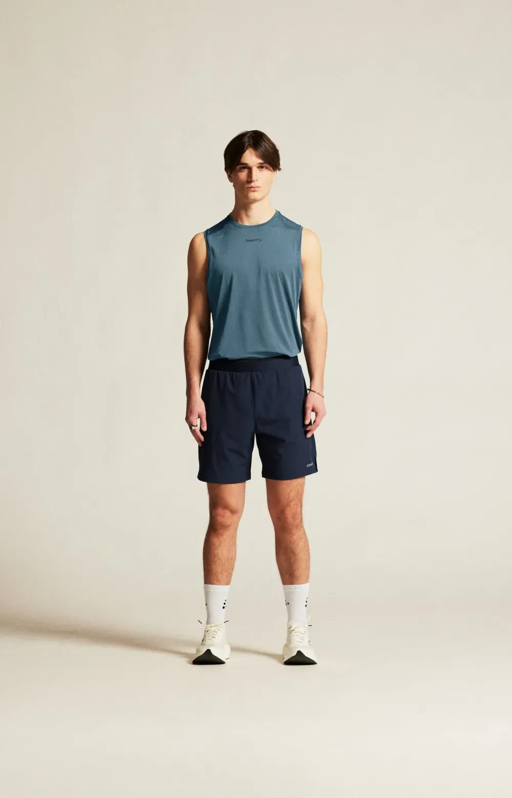 Craft - pantaloni scurti - Adv Essence 2-in-1 Shorts 2 - Blue - M