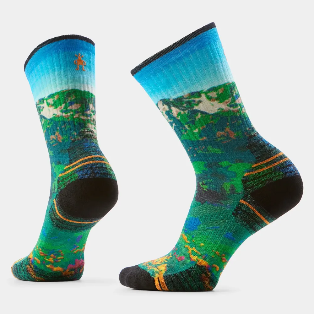 Smartwool - sosete merino - Crew | Targeted Cushion | Hike Mountain L W - Capri - M (38-41)