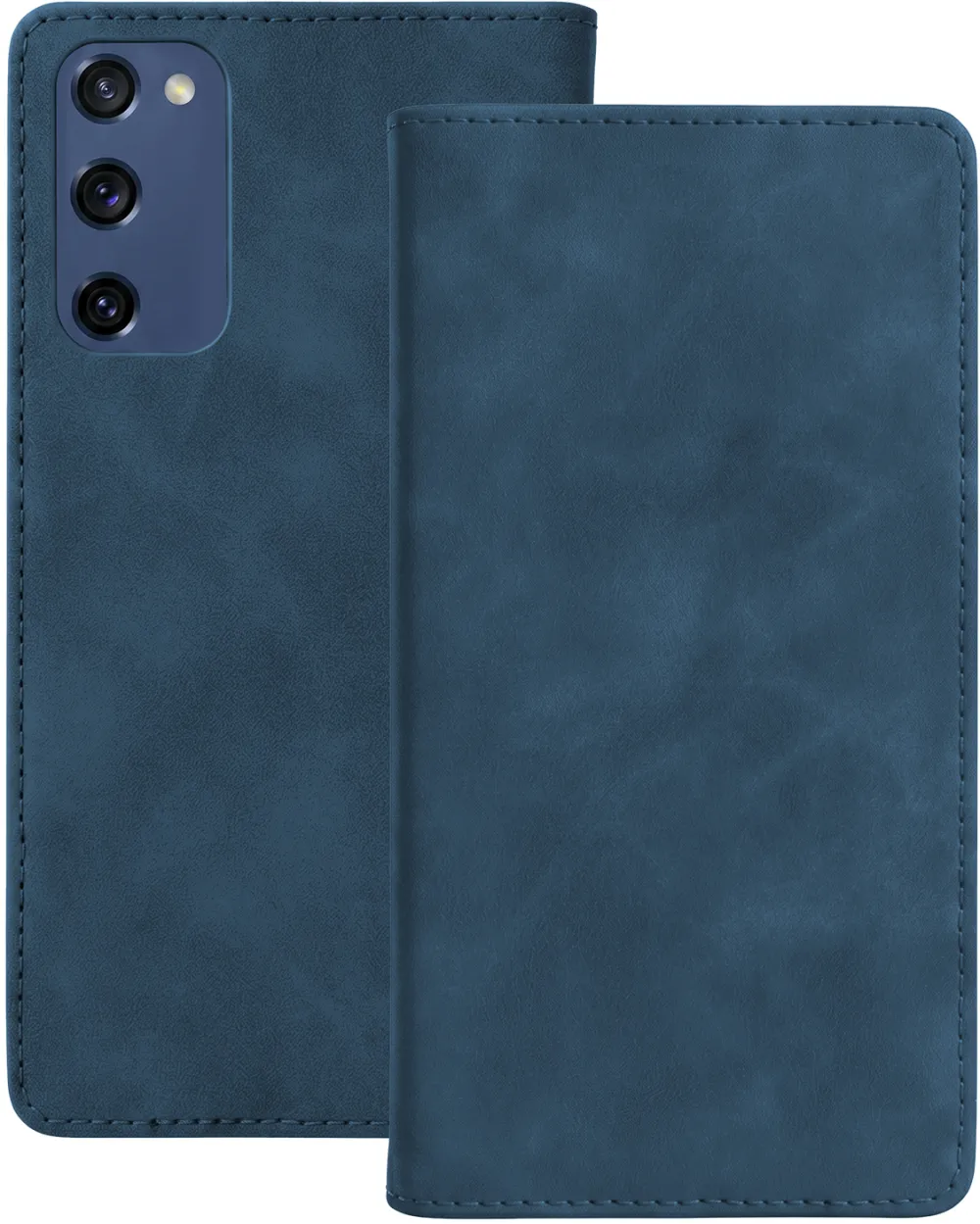 Smart Suede case for Samsung Galaxy S20 FE / S20 Lite / S20 FE 5G navy blue