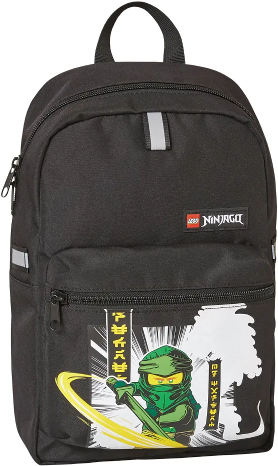 Rucsac gradinita LEGO M-Line - design NinjaGo, Green