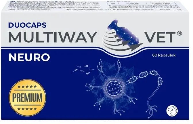 JM SANTE Multiway Vet Duocaps Neuro - twist-off capsules supporting the nervous system for dog and cat – 60pcs