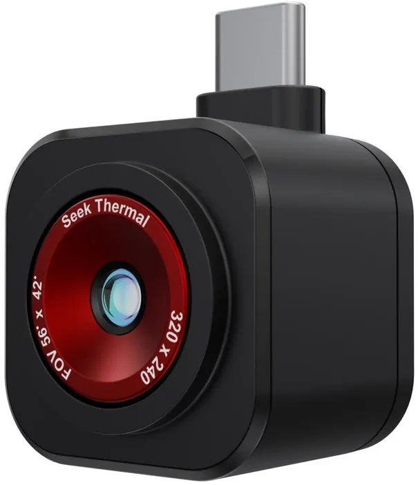 Seek Thermal CQ-ABAX thermal imaging camera Black 320 x 240 pixels