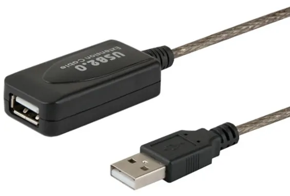 SAVIO Cablu Date USB active port extension 5m CL-76 (5 m)