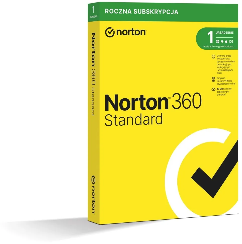 NortonLifeLock Norton 360 Standard 1 year(s)