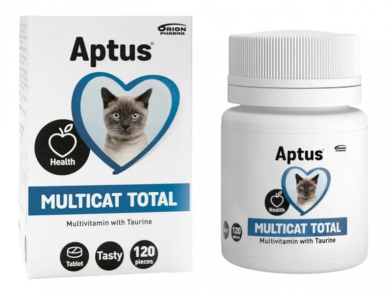 APTUS Multicat Total Multivitamin - supplements for cats – 120