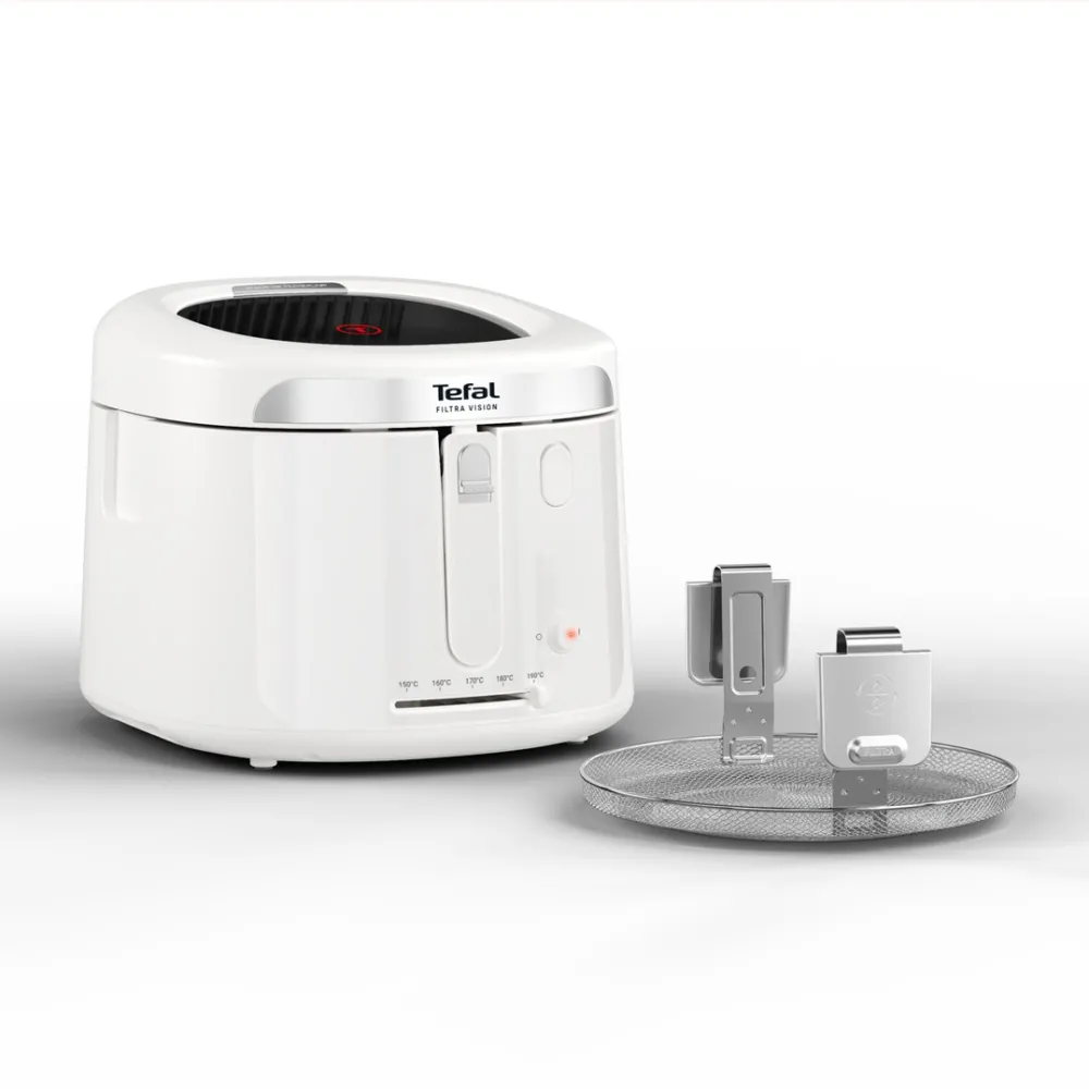 Tefal Filtra Vision FF2541E0 fryer Single 2.1 L Stand-alone 1900 W Deep fryer White