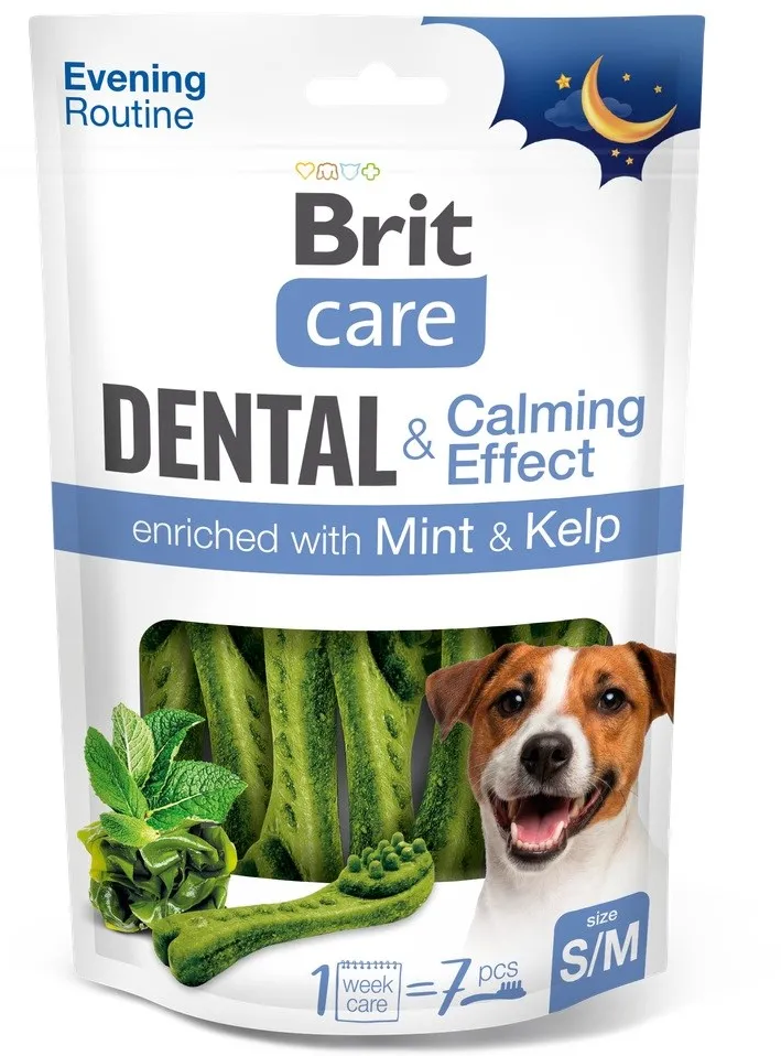 BRIT Care Dog Dental & Calming Effect S/M - dog treat - 140g
