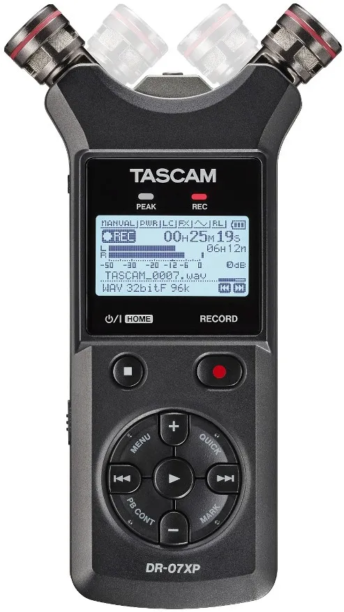 Tascam DR-07XP - portable digital recorder with USB interface