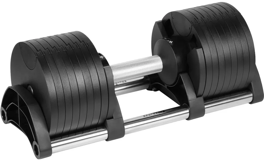 REBEL ACTIVE Cast iron automatic dumbbell 36kg, 2kg increments