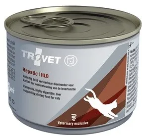 TROVET Hepatic HLD with chicken - wet cat food - 200g