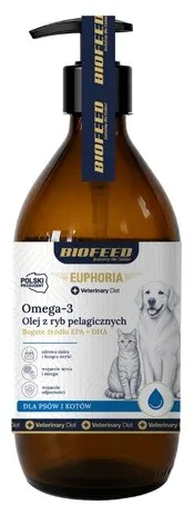 BIOFEED Euphoria Vet Diet - pelagic fish oil - 500ml