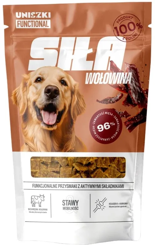 UNISZKI Siła Beef Mono - dog treat - 90g