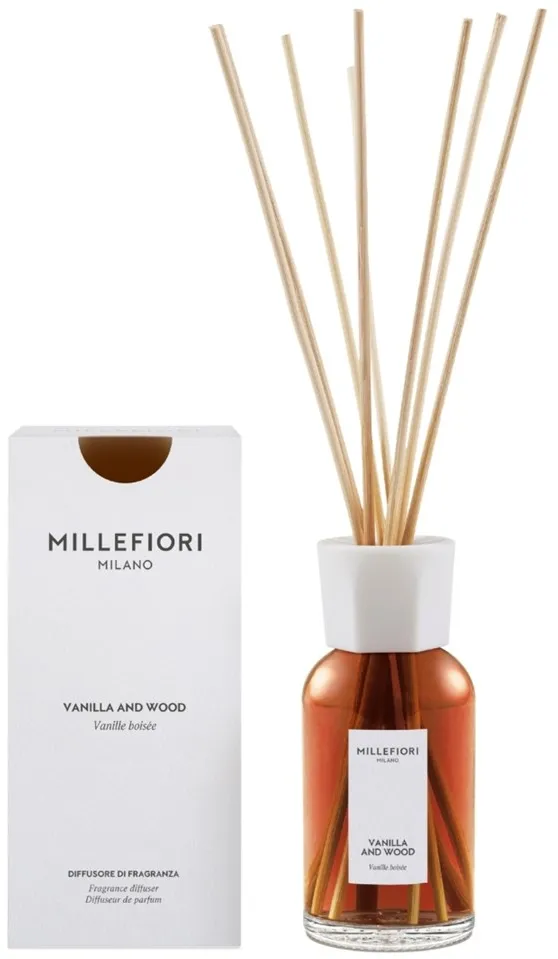 Reed Diffuser 500 ml  VANILLA & WOOD MILLEFIORI
