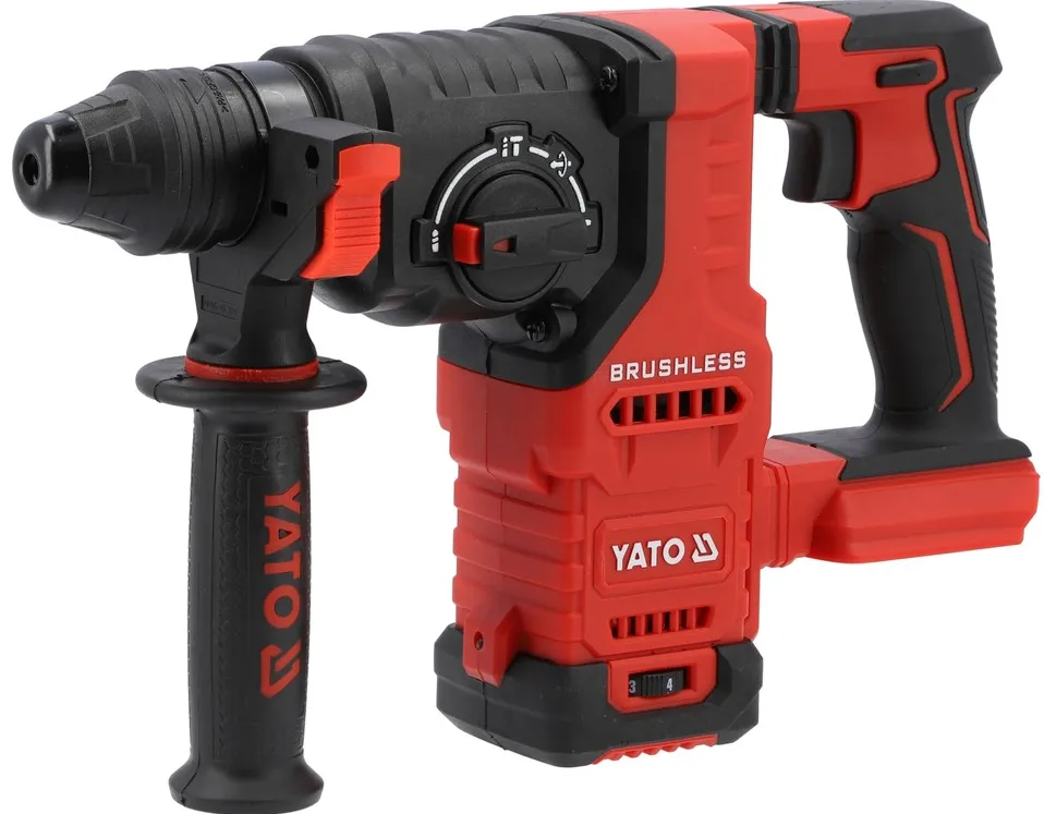 SDS+ Cordless Rotary Hammer 18 V BODY, Brushless Motor YATO YT-827726