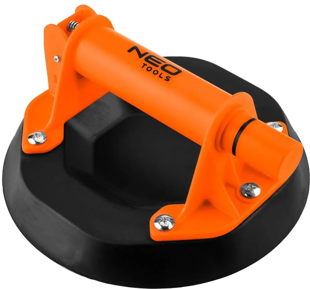 NEO TOOLS Vacuum Suction Cup with Pump, for Tiles and Glass, 160 kg, in Case