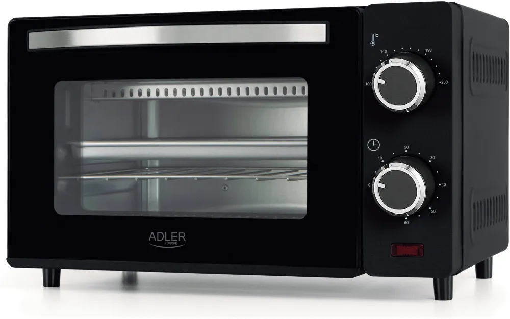 Adler AD 6032 Electric oven, 9 L, Black