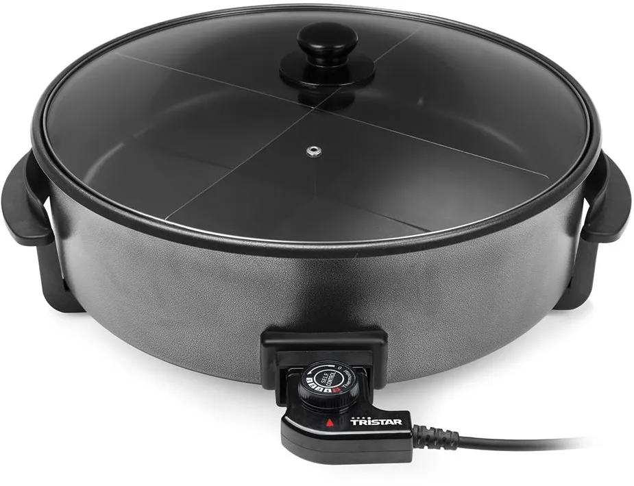 Tristar PZ-9145 Multifunctional grill pan XXL, Black