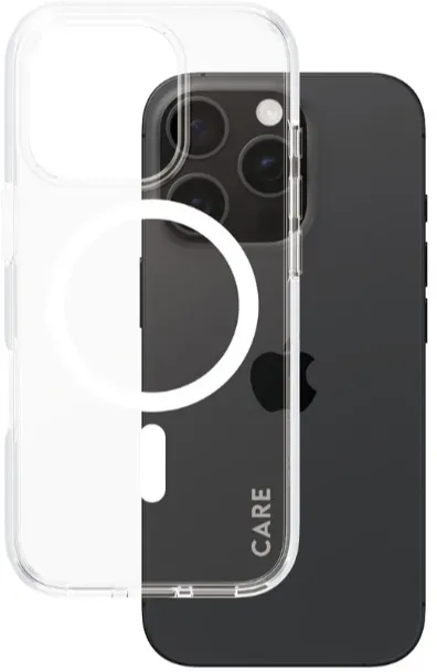 CARE by PanzerGlass Case Flagship White MagSafe iPhone 16 PRO