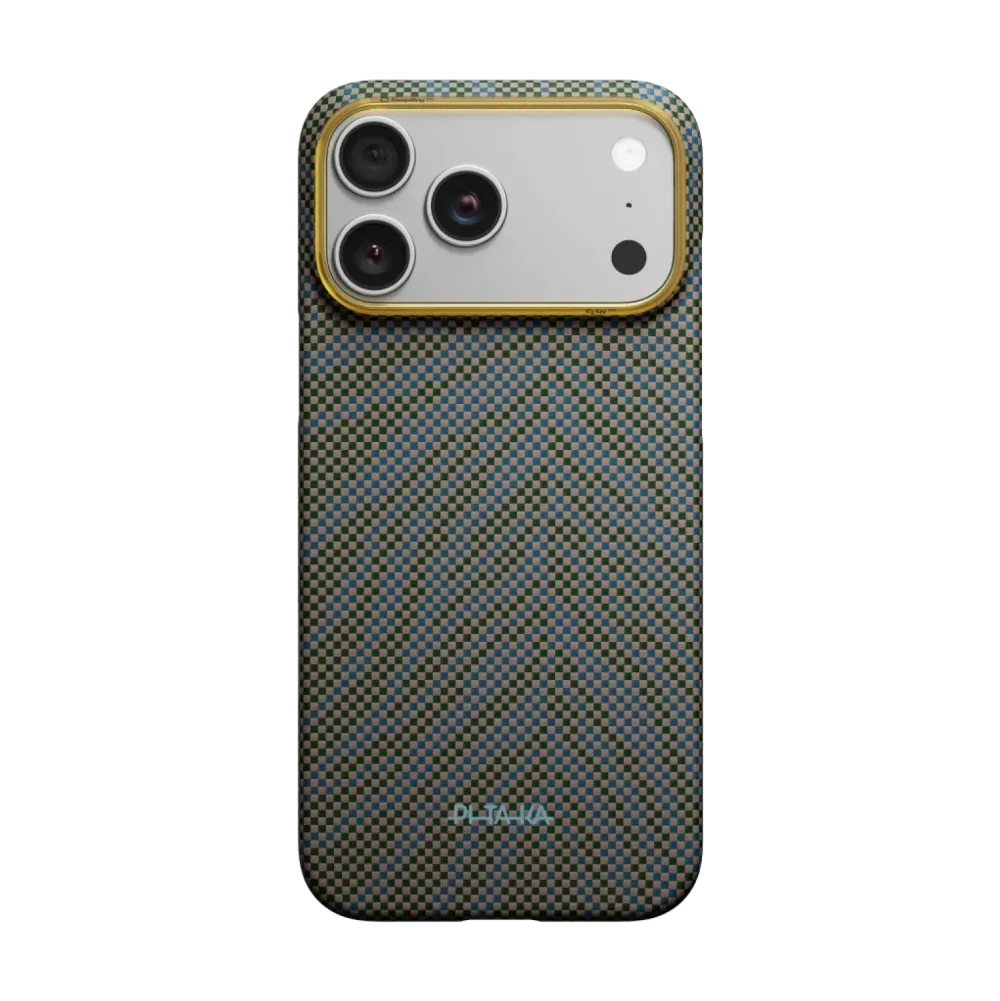 Husa Pitaka pentru iPhone 17 Pro Max Breath of Veins Edge Case Dive Green