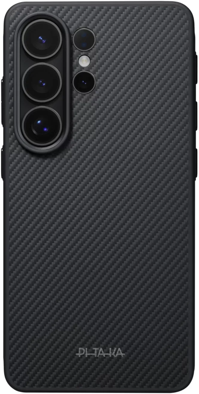 Husa Pitaka pentru Samsung Galaxy S26 Ultra Cairn Case Negru/Gri