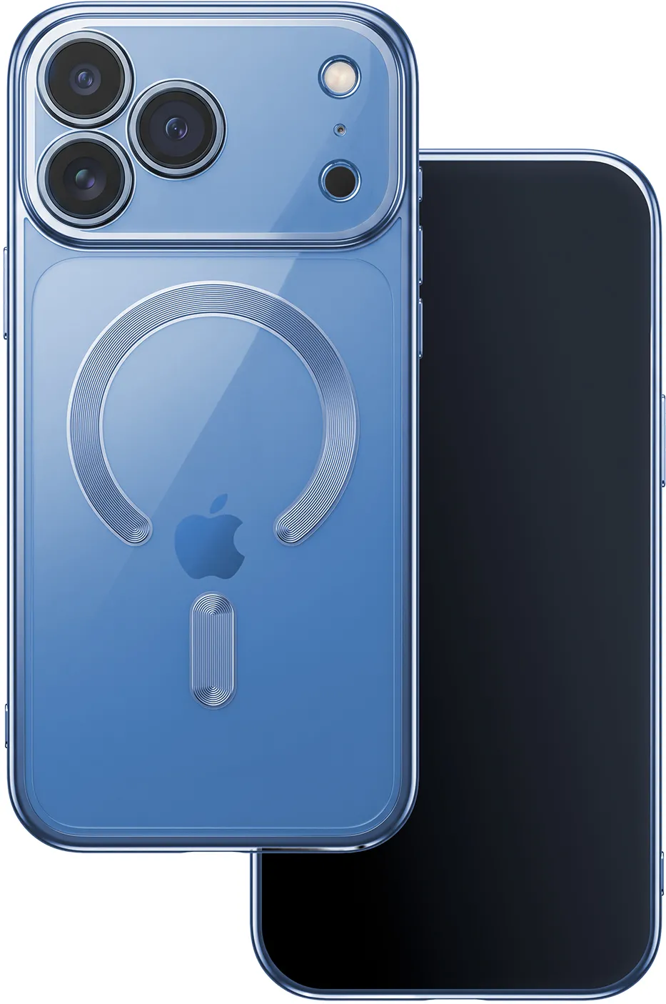 Color Chrome Mag case for iPhone 17 Pro 6,3" / 18 Pro 6,3" sky blue