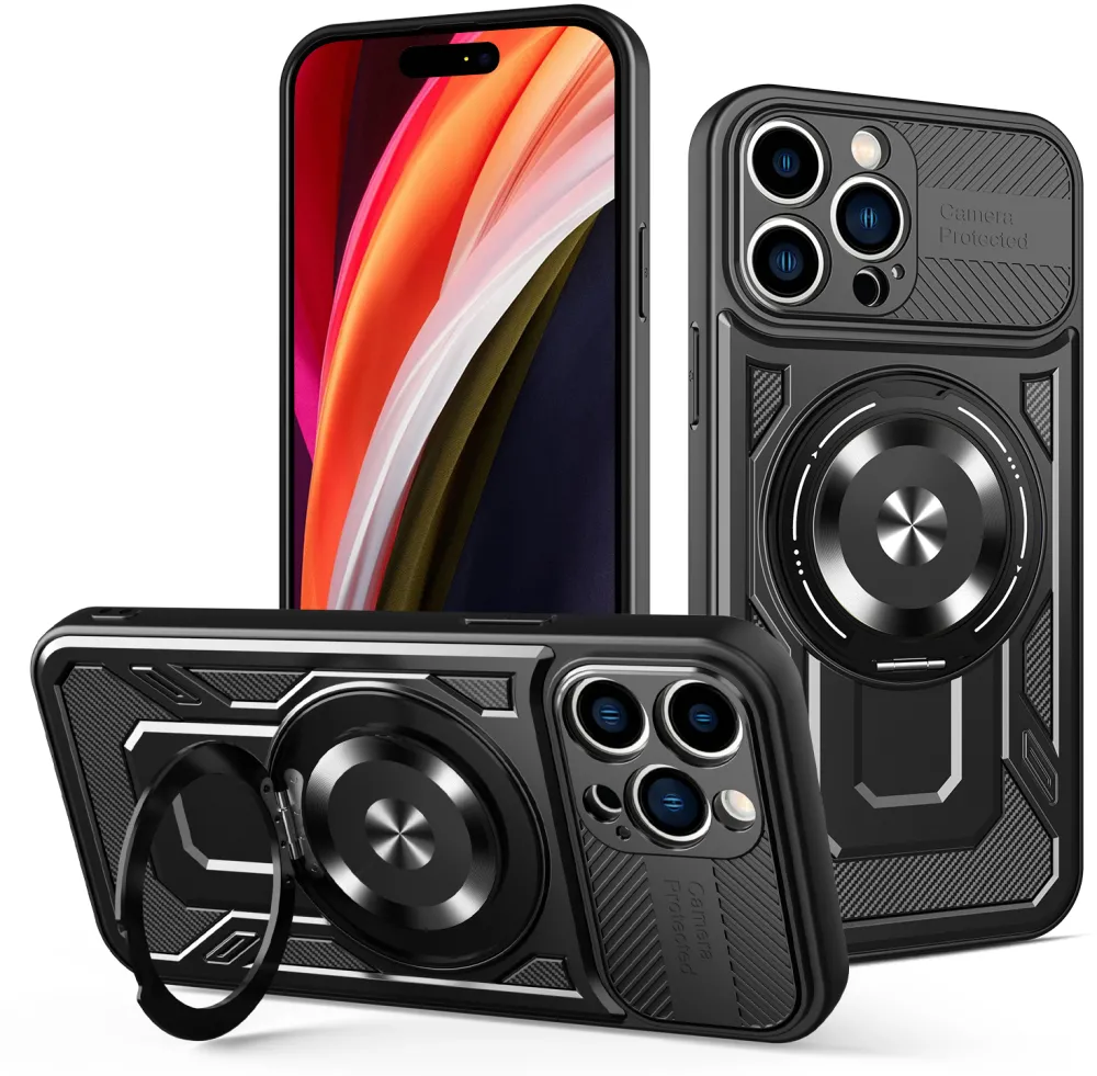 Defender Armor Mag case for iPhone 14 Pro Max 6,7" black