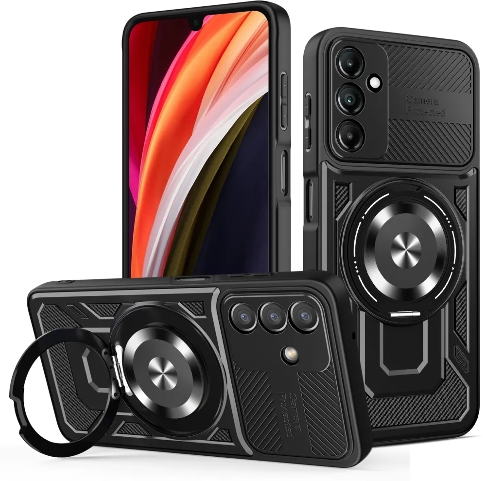Defender Armor Mag case for Samsung Galaxy A17 4G / A17 5G / A18 5G black