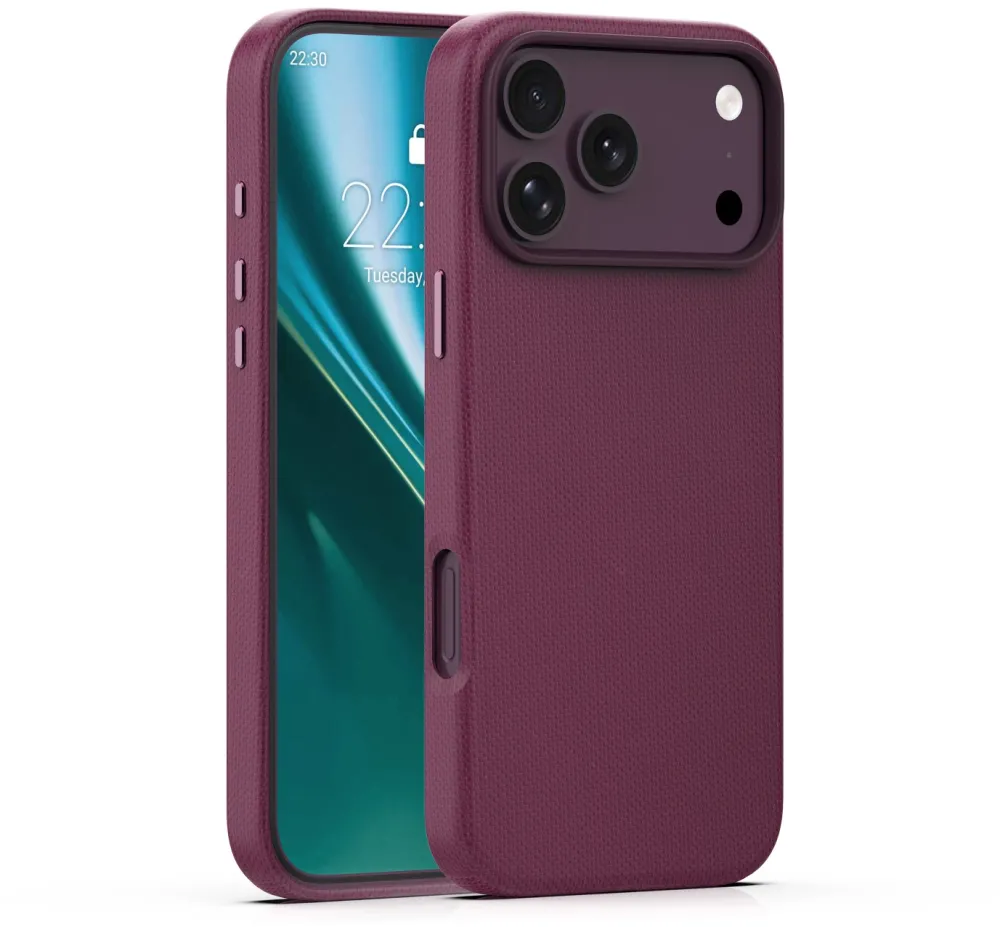 Etteri Elegant Mag case for iPhone 17 Pro / 18 Pro dark cherry