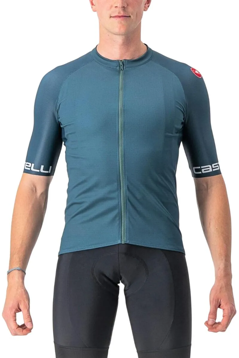 Castelli - tricou ciclism maneca scurta - Entrata VI - turcoaz - XS