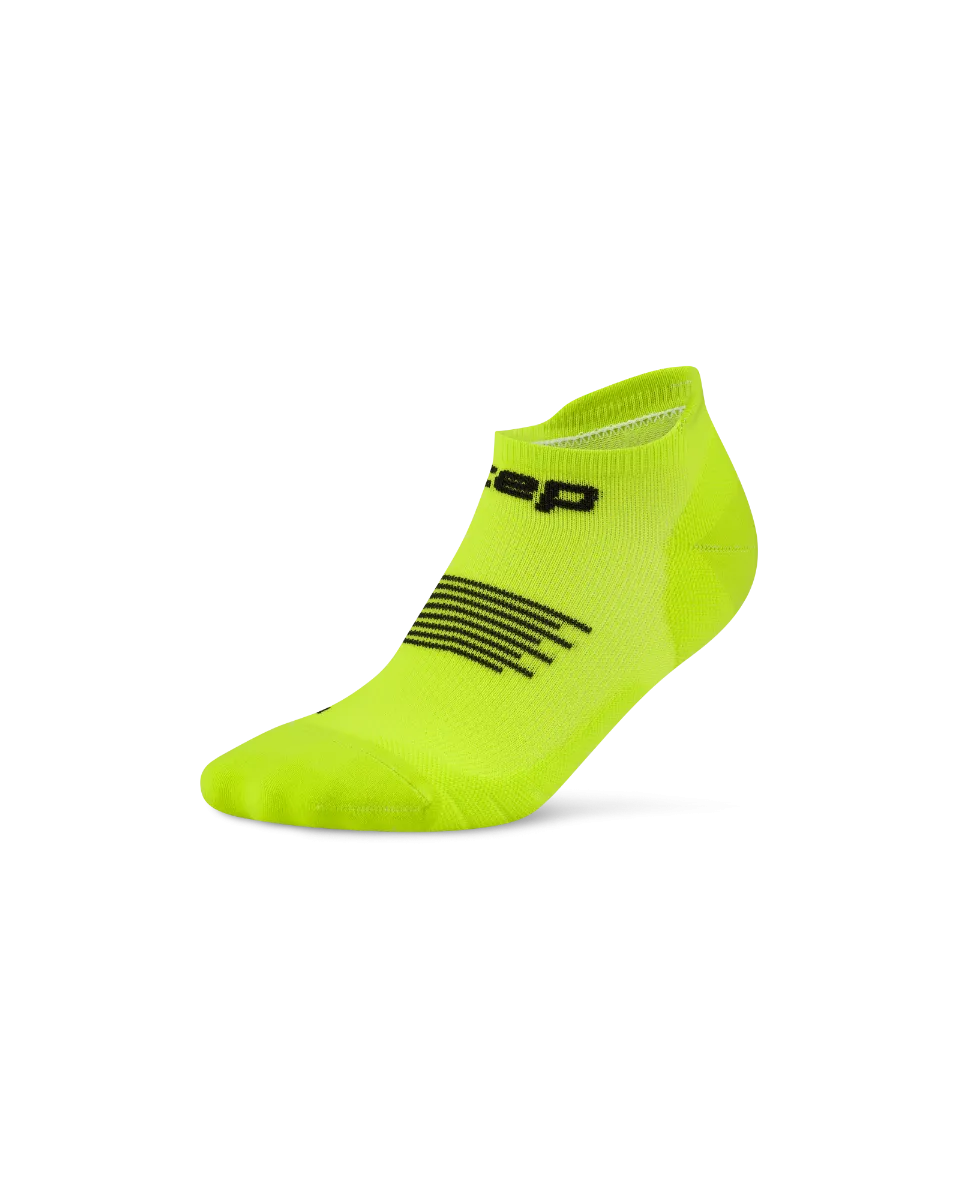 CEP - sosete compresie no show - Run 5.0 W - lime | black - II (34-37)