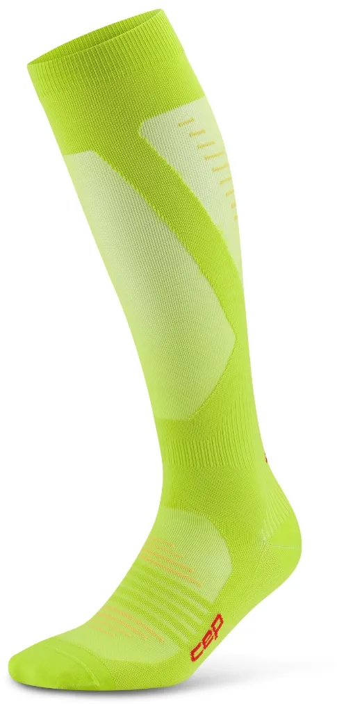 CEP - sosete compresie tall - Pro Run Ultralight - lime - V