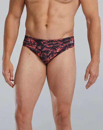TYR - costum inot barbati tip slip - ENERGIA Durafast Elite Brief - red - 28 (S)