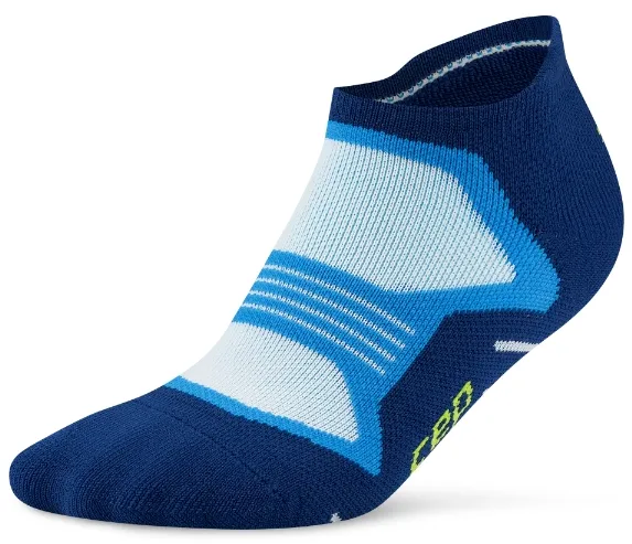 CEP - sosete no show - run cushion - blue - 45-48+