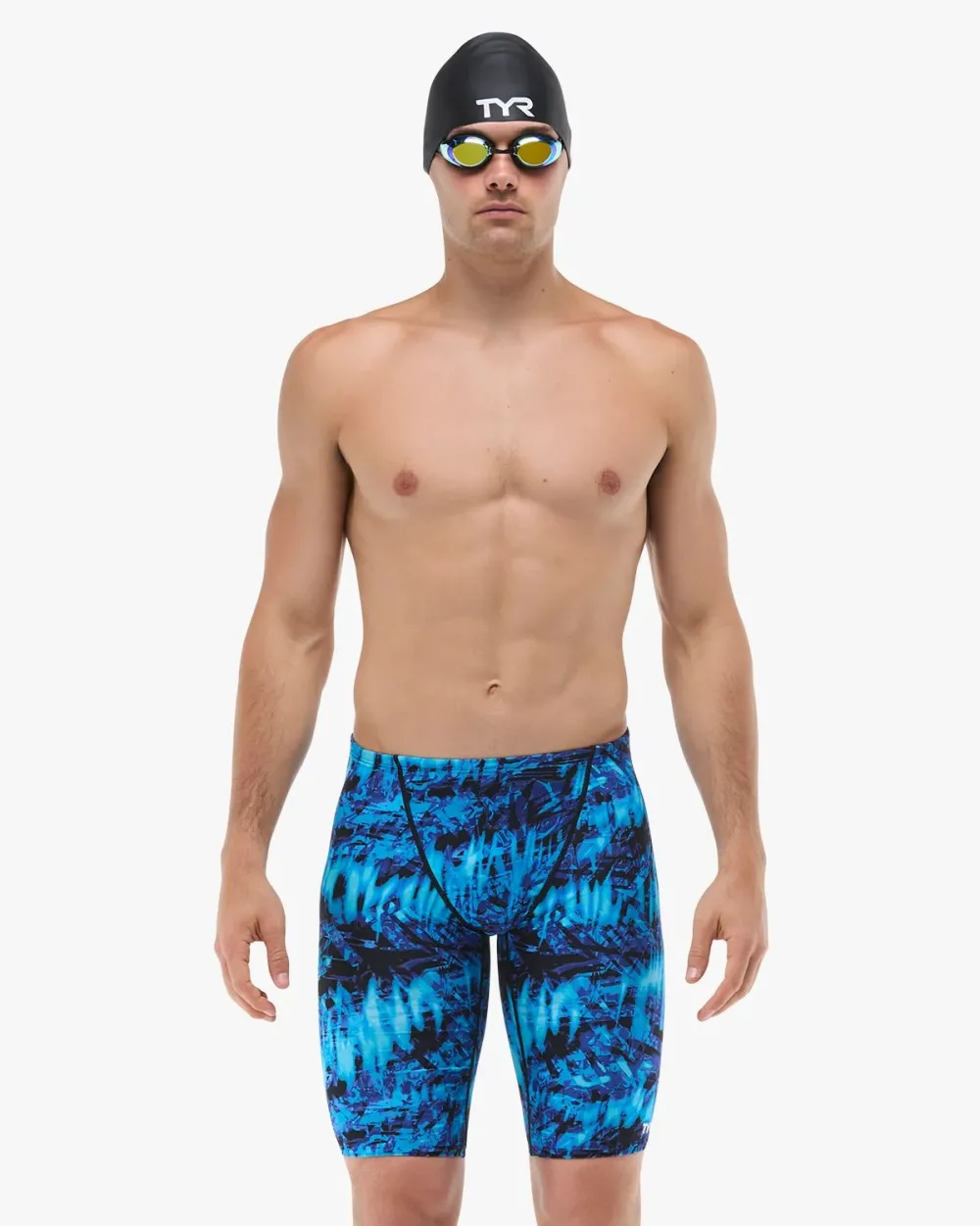 TYR - costum inot barbati tip jammer - Durafast Lite Jammer Seismo - Blue - 32 (M)