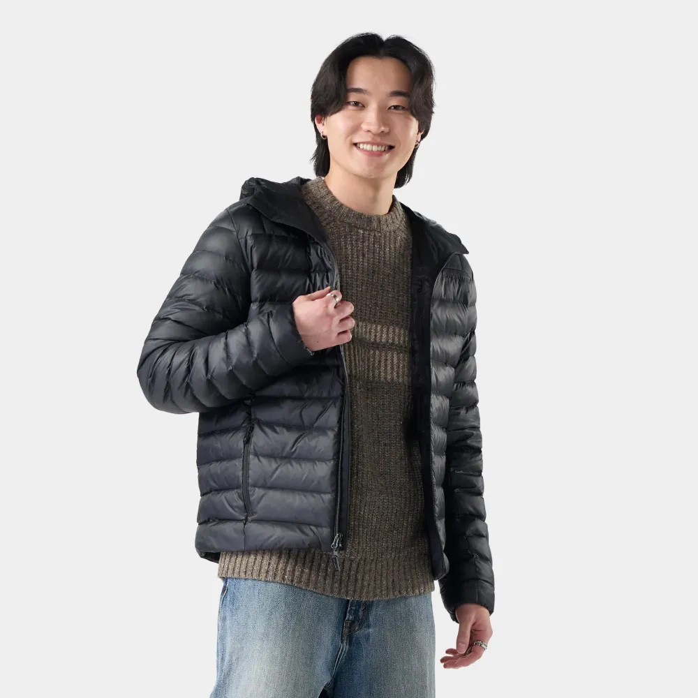 Smartwool - geaca - Winterloft Hooded Jacket - Black - XL