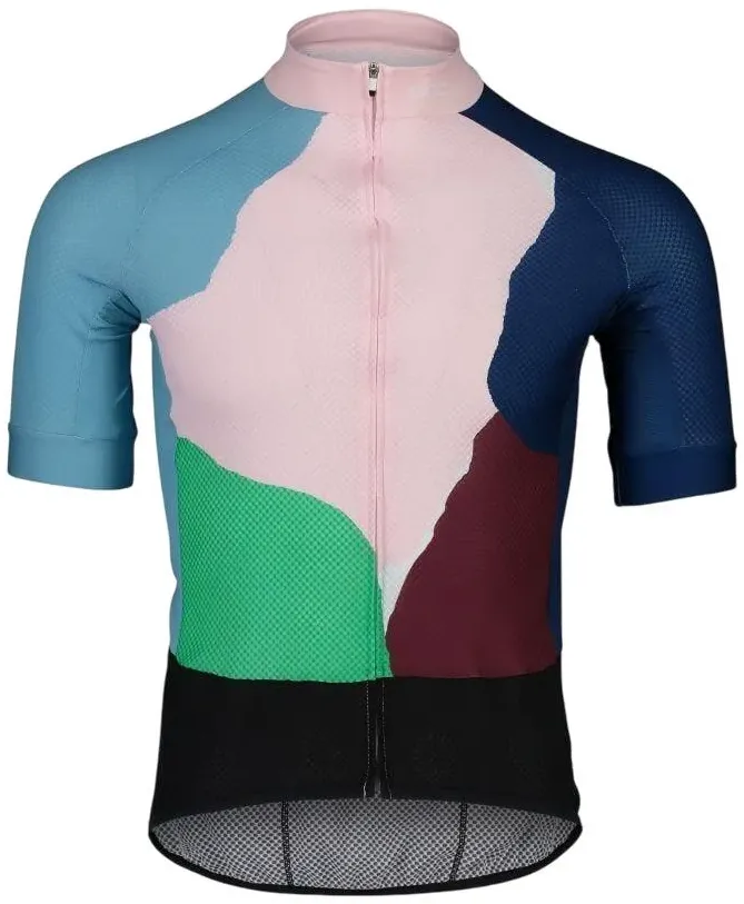 POC - Tricou - Essential Road Print - Splashes Multi Opal I Basalt - XXL