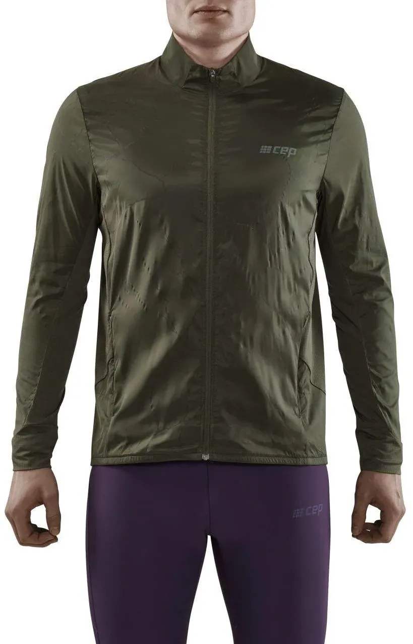 CEP - jacheta - reflective windbreaker - dark green - XL