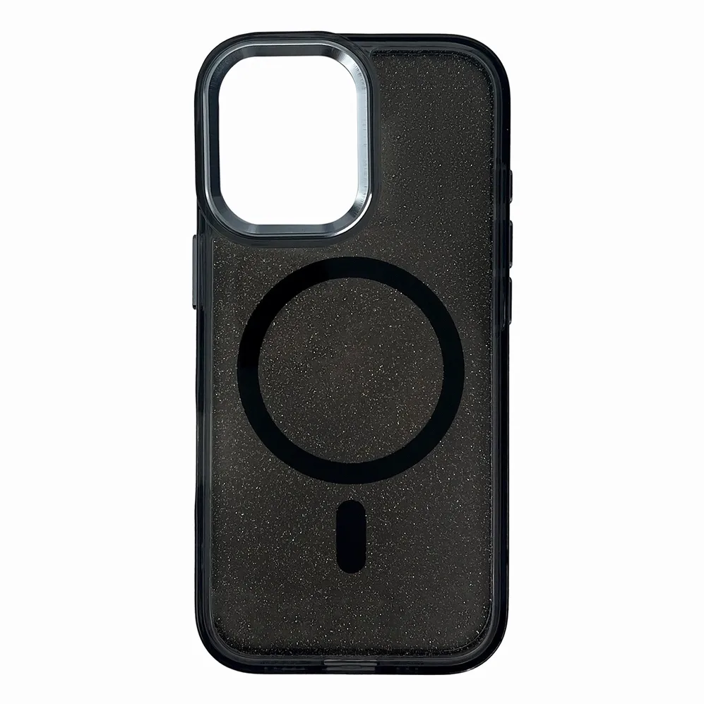 Glitter Case for Samsung Galaxy S26, MagSafe Compatible - Black