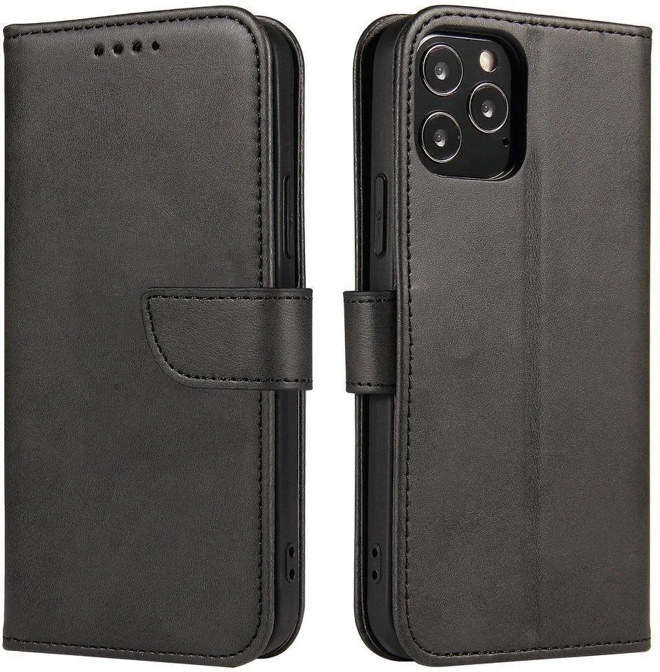 Magnet Case Elegant case cover flip cover with stand function Vivo Y51 2020 / Y51A black