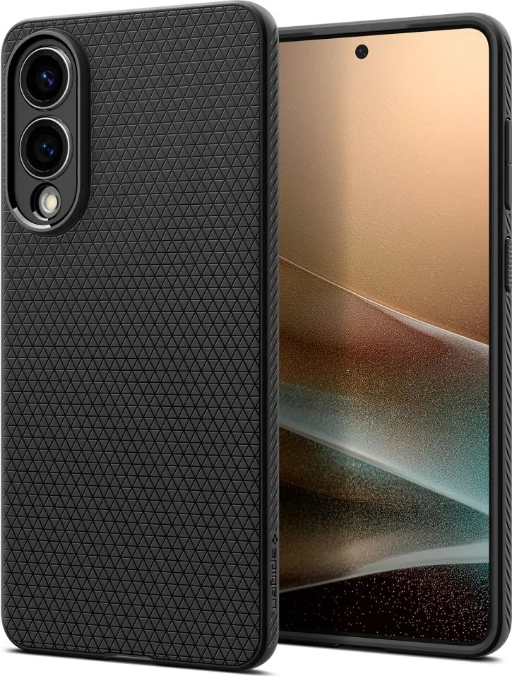 Spigen Liquid Air Case for Samsung Galaxy S25 Edge - Black
