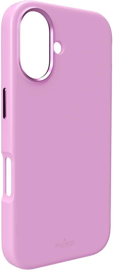 Puro Icon Mag Pro MagSafe Silicone Case for iPhone 16 - Pink