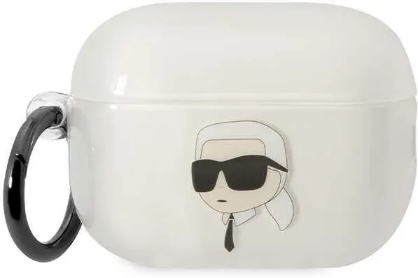 Karl Lagerfeld KLAP2HNIKTCT Airpods Pro 2 cover transparent Ikonik Karl Lagerfeld