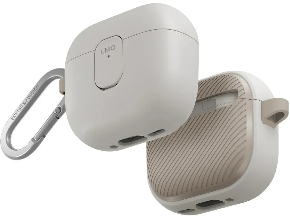 Uniq Clyde Lock Case for AirPods 4 - Beige
