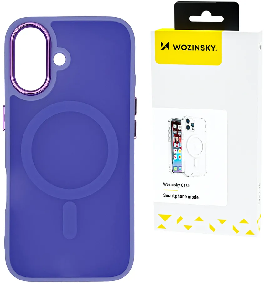 Wozinsky Fashion Case MagSafe for Samsung Galaxy S25 - purple