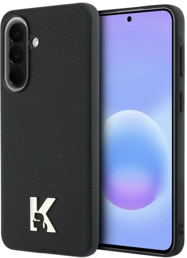 Karl Lagerfeld Karl Head Logo Case for Samsung Galaxy A37 5G - Black