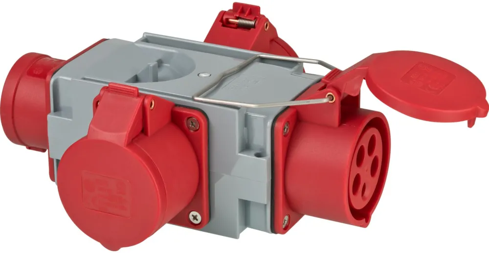 Brennenstuhl Cross distributor CEE400V/16A 3 fold