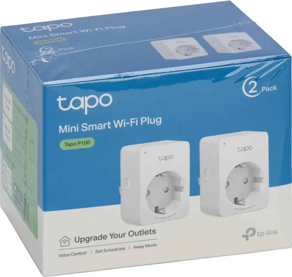 TAPO Tapo P100 (2 Stück) WLAN-Steckdose