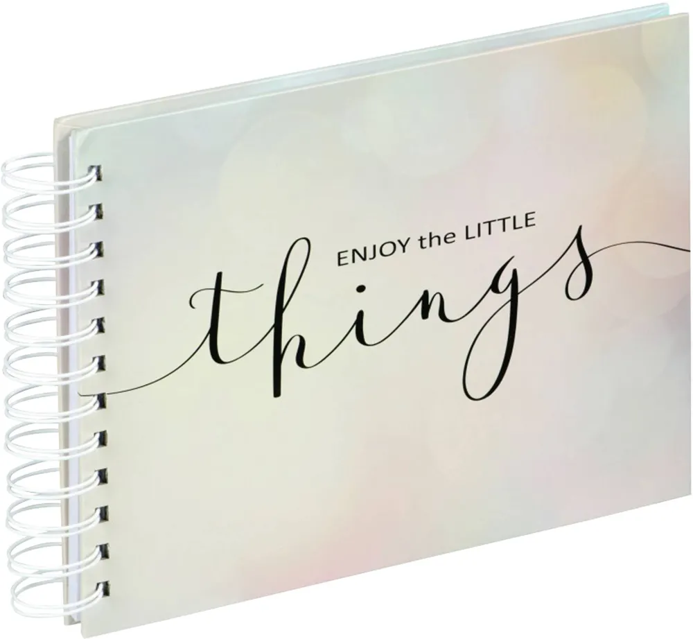 Hama Letterings Enjoy Spiral 28x17 50 white Pages 3890