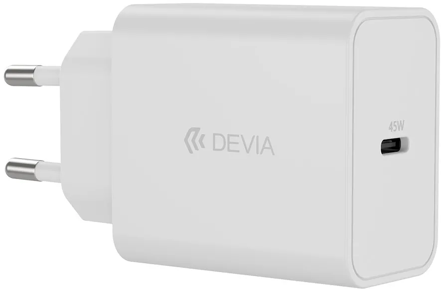 Devia wall charger Rocket PD 45W 1x USB-C white